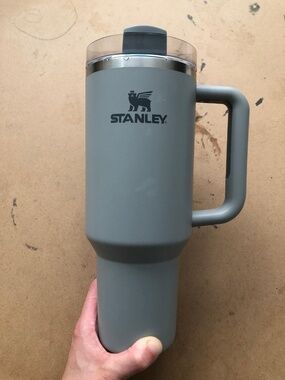 40 oz Grey Stanley Tumbler - No Straw